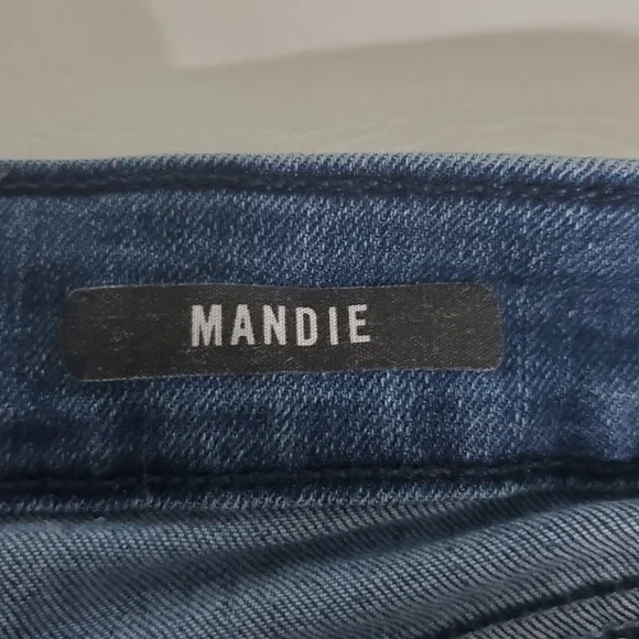 Bandolino Mandie Classic Blue Straight Leg Women's Jeans - Picture 8 of 9